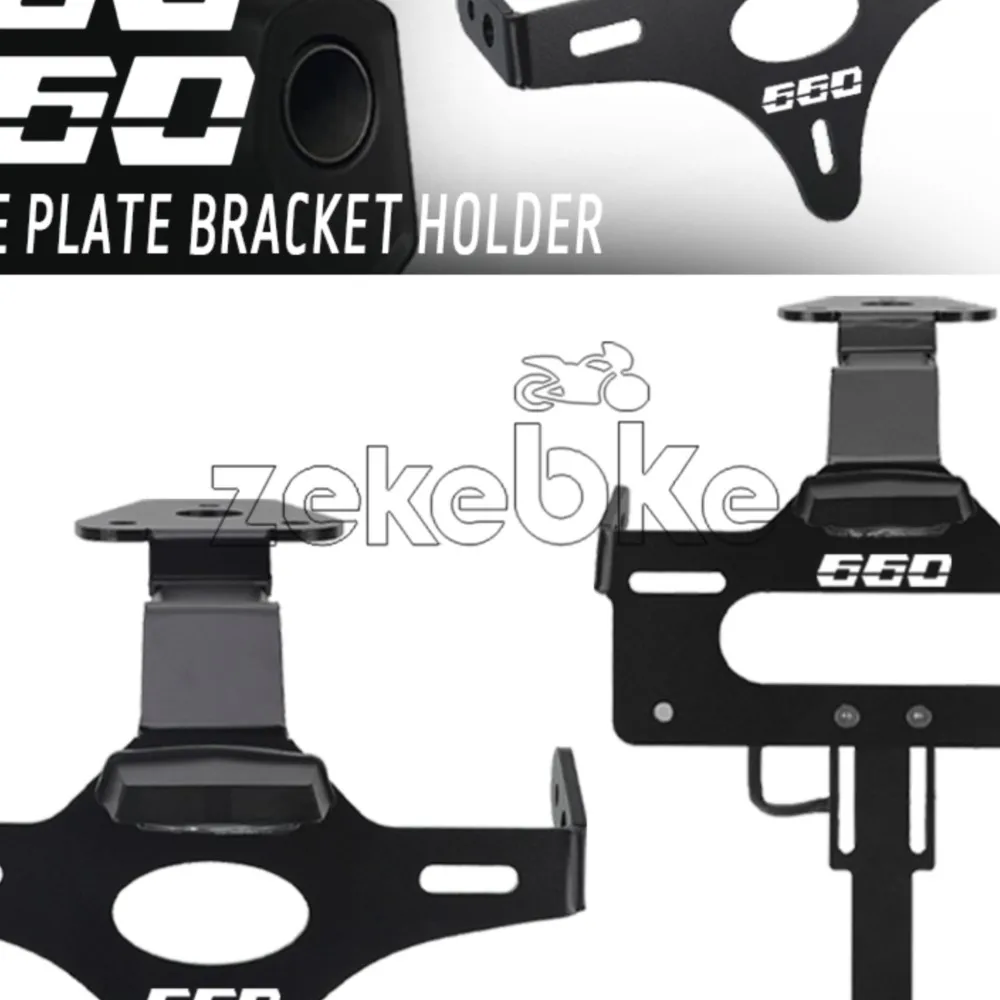 

For Tiger 660 Sport TIGER 660 SPORT 2022 2023 2024 2025 License Plate Holder Number Accessories Tail Tidy LED Light Motorcycle