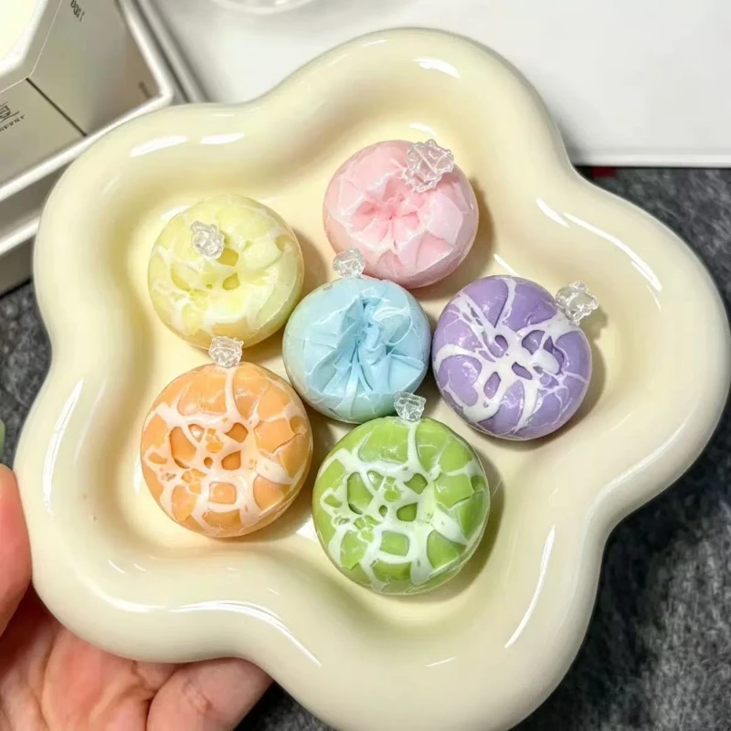 Brand-new Explosion Crisp Ball Pinching Music Sound Control Decompression Toy High-value Crisp Ball Decompression Artifact Toy