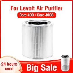 For Levoit Hepa Filter for Levoit Air Purifier Core 400S Activated Carbon Filter for Levoit Core 400S Hepa Filter Levoit