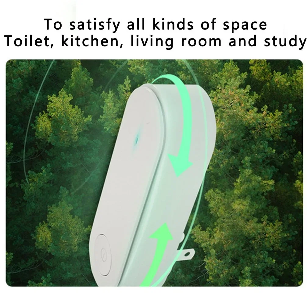 جهاز تنقية الهواء الأيوني السالب المحمول ، مزيل الروائح الكريهة المتين ، إزالة الغبار من الدخان ، إزالة الفورمالديهايد ، الاستخدام المنزلي البكم