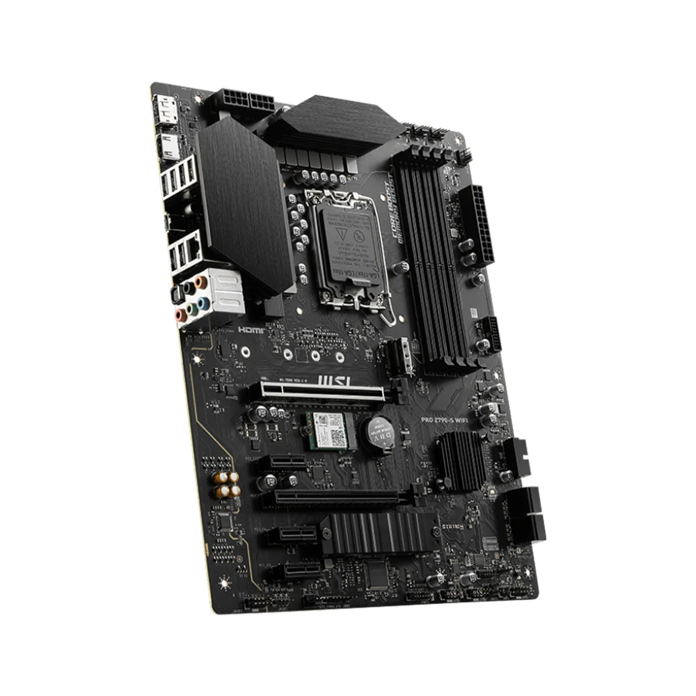 MSI Z790 Motherboard LGA 1700 Socket Supports Intel Core 14th/13th/12th Gen Processors i5-12400F CPU DDR5 HDMI M.2 NVME ATX