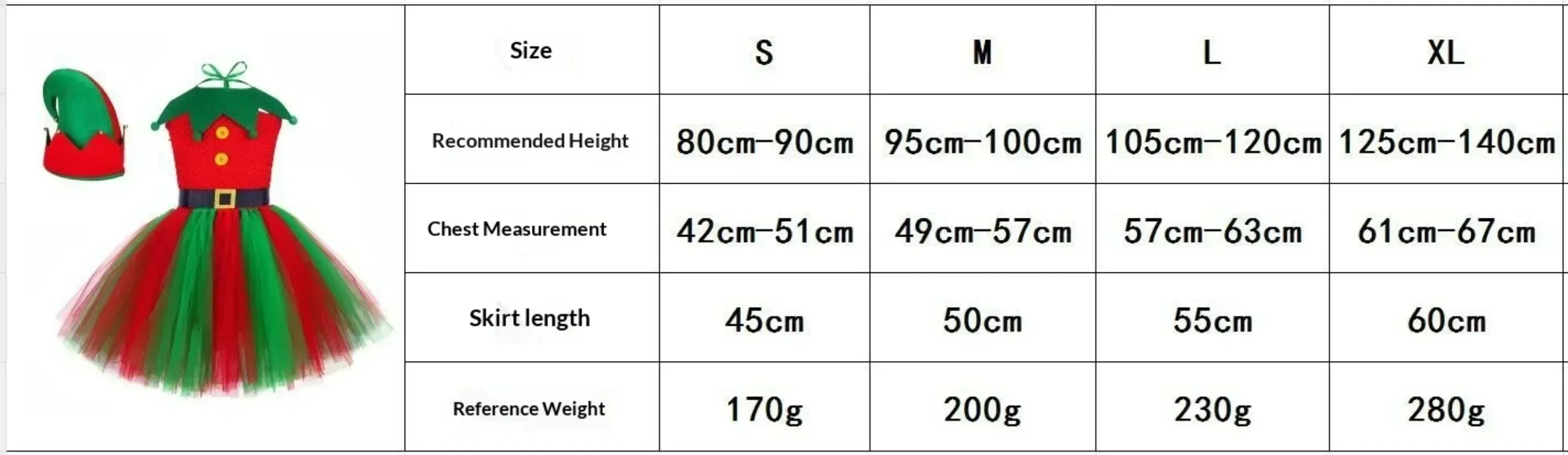 Girls Christmas Tutu Dress Kids Red Green Tulle Dress Children Party Stage Performance Fancy Costume for Holiday Cosplay