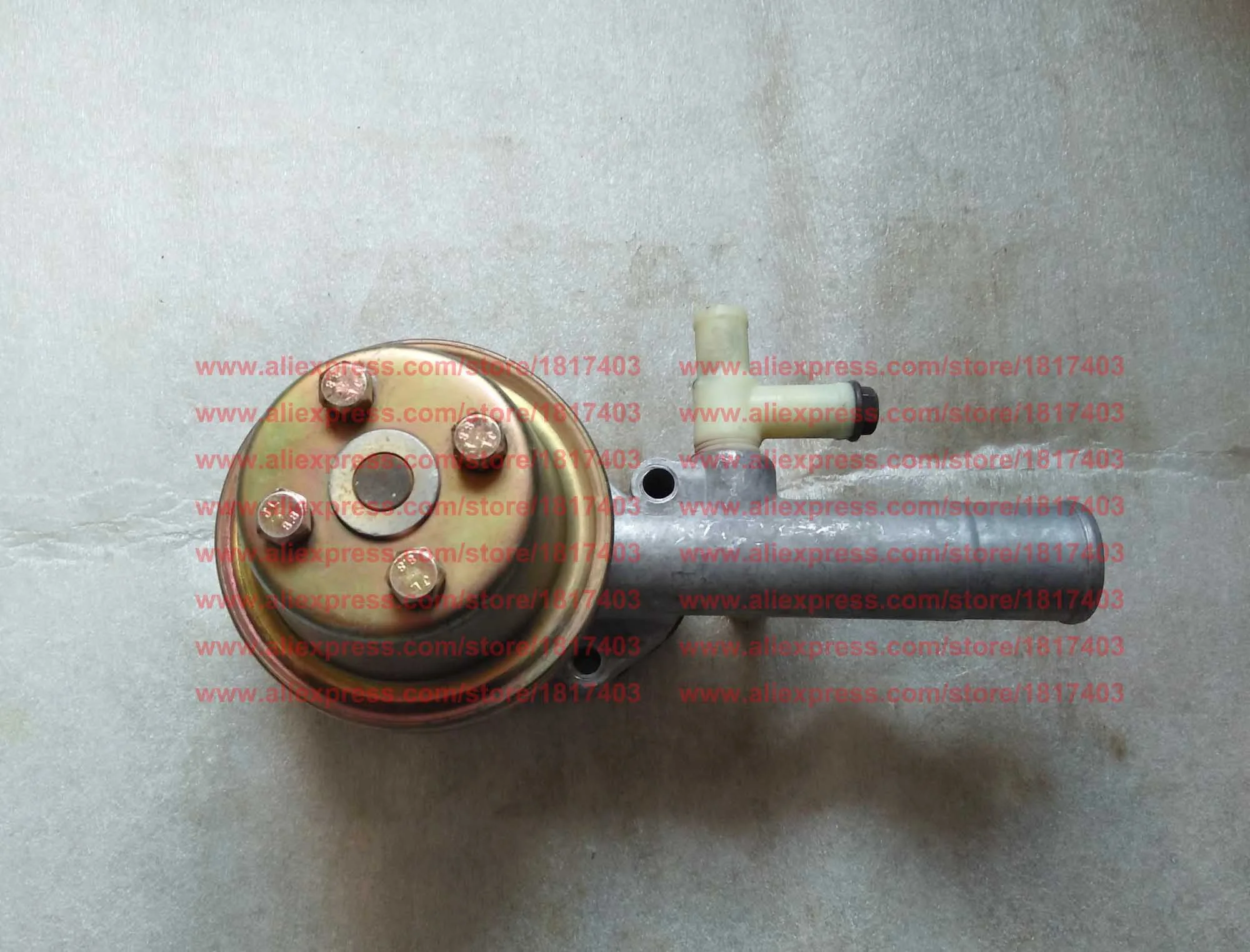 Laidong 4L18CF Water Pump (two-groove pulley), Laidong KAMA LD engine parts, Laidong 4L18CF engine