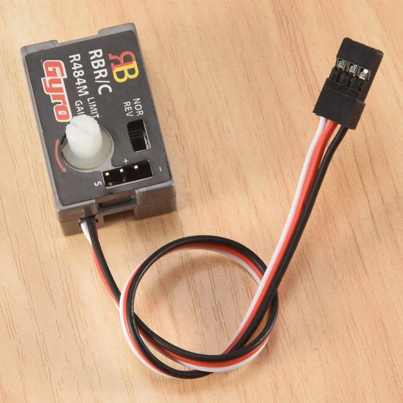 Y34A Mini Gyro Gyroscope for D12 1/10 RC Car Drift Racing Car Steering Output Integrated Compact Light-Weight Design