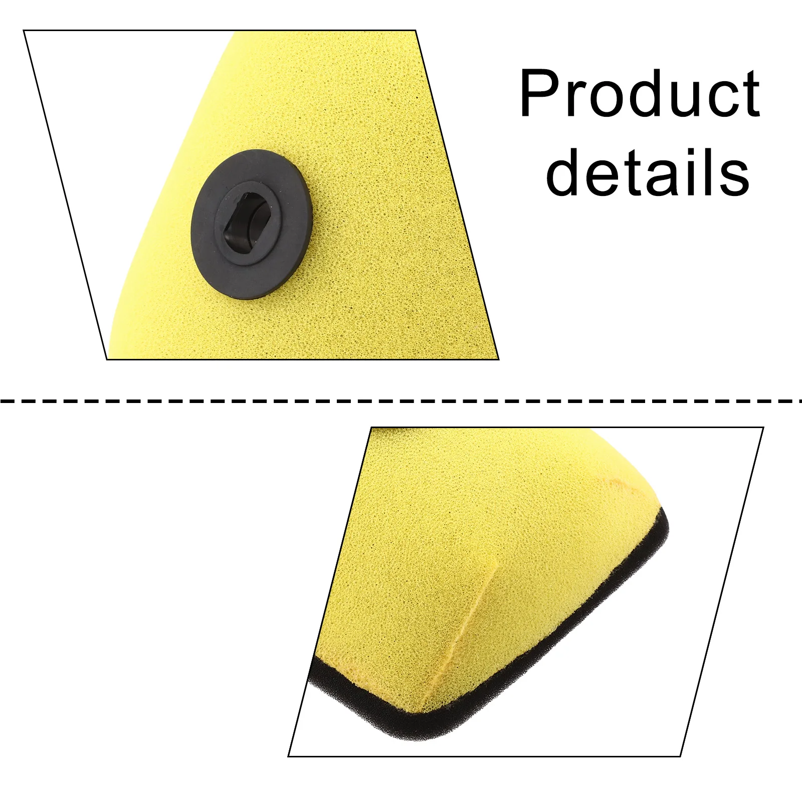 for trail Maintenance As Picture Air Filter For Honda Road Riding for rugged -road Use Cost-effective Replacement