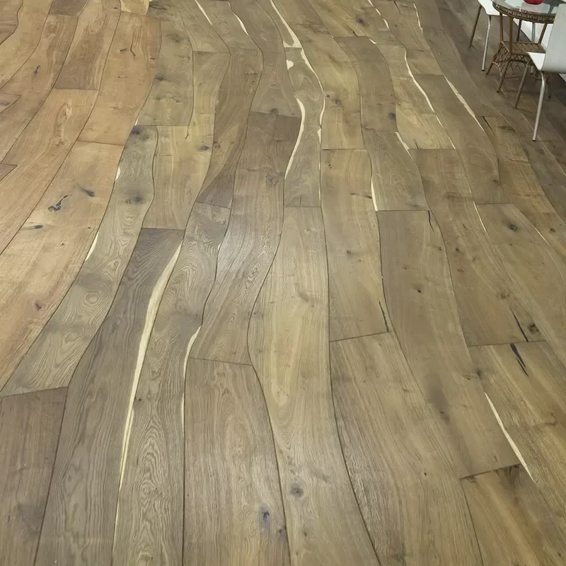 Top Grade Whole House Customization Thickness 20/6mm Multilayer Irregular Engineered Flooring