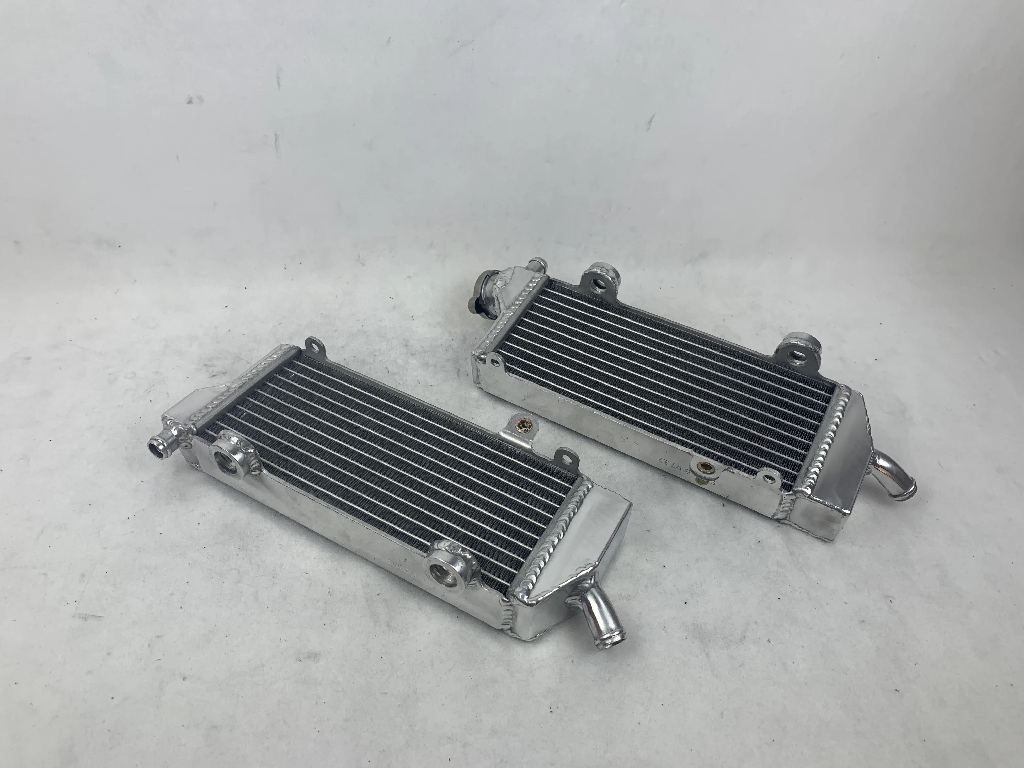 For 2013-2015 KTM 250/350/450 SXF/XC-F/EXC-F Aluminum Radiator Cooler Cooling Coolant 2013 2014 2015