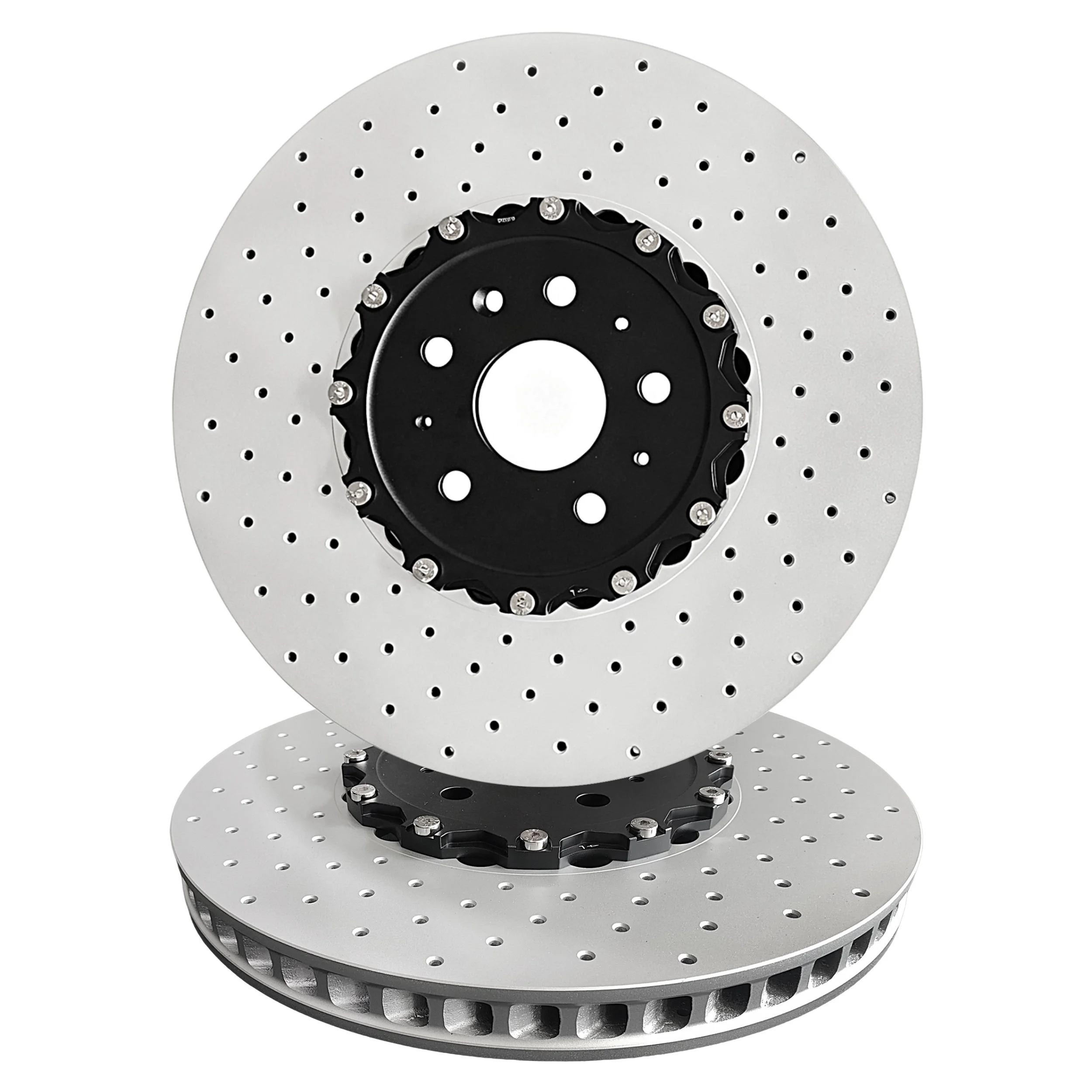 2-Piece Brake Disc 84735443 Racing Performance Front Carbon Alloy Rotor For Chevrolet Corvette C8 Z06 Z07 Factory Wholesale