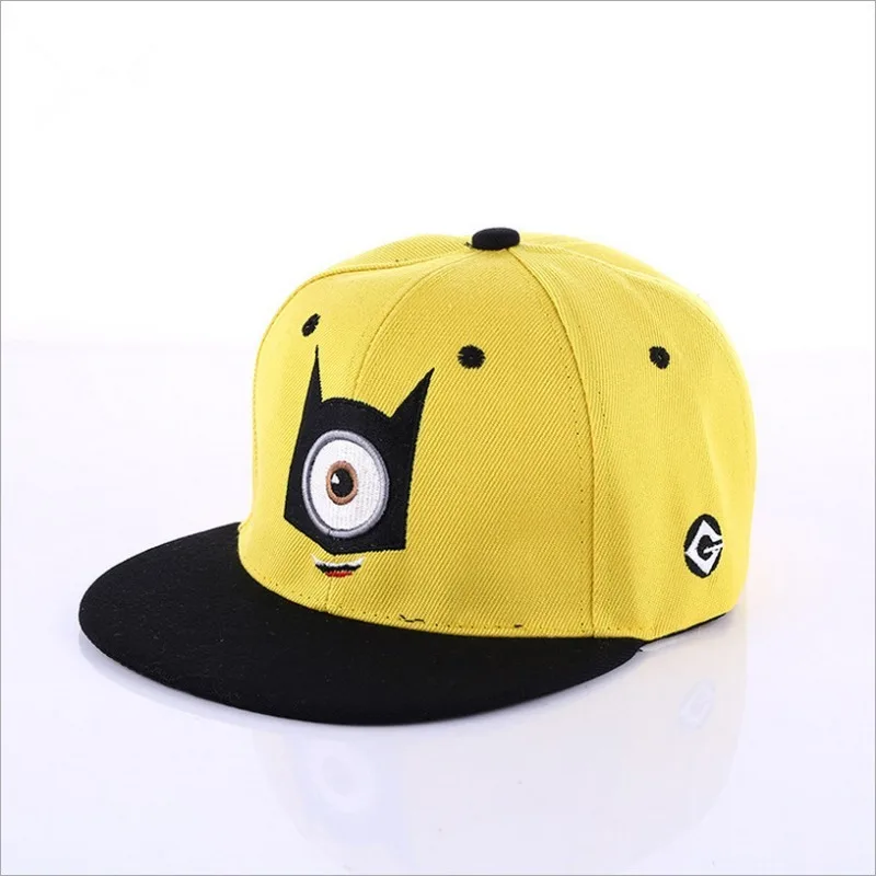 Minionsed Baseball Cap Anime Kids Adult Funny Travel Hip Hop Sun Visors Kawaii Hats Boys Girls Cartoon Embroidered Hat Kids Gift