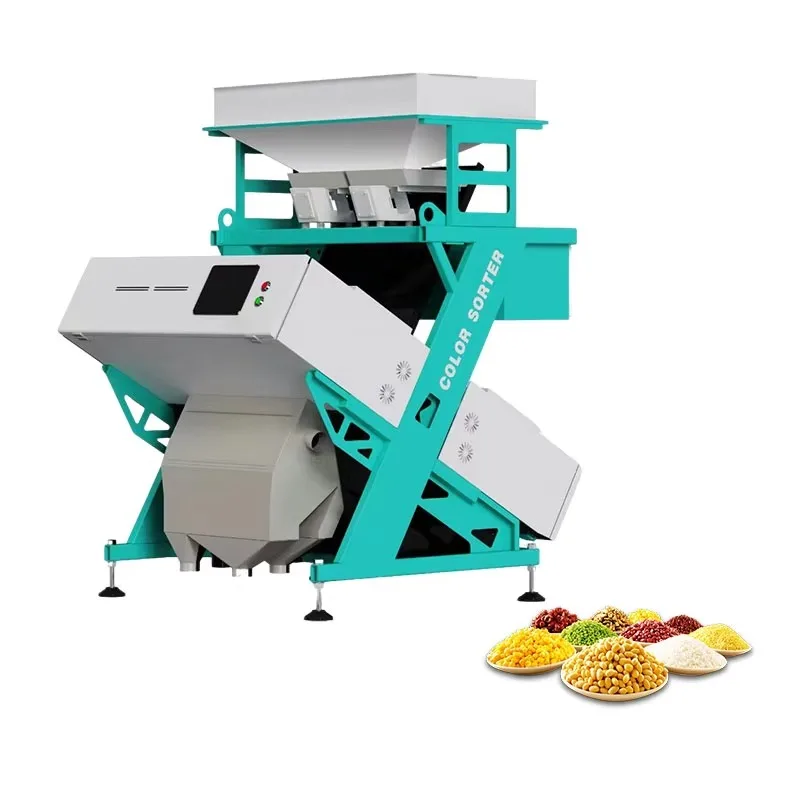 Customized Multifunctional Optical Grain Color Sorting Machine For Rice Peanut Nut Color Separation Competitive Factory Price