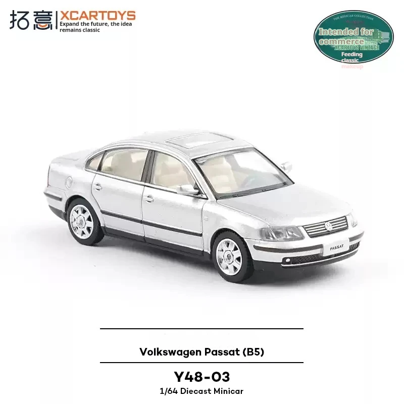 XCARTOYS 1:64 Liga Passat B5 Modelo Die-Cast Metal Sedan Carro Civil Brinquedo Colecionável Clássico Alemão