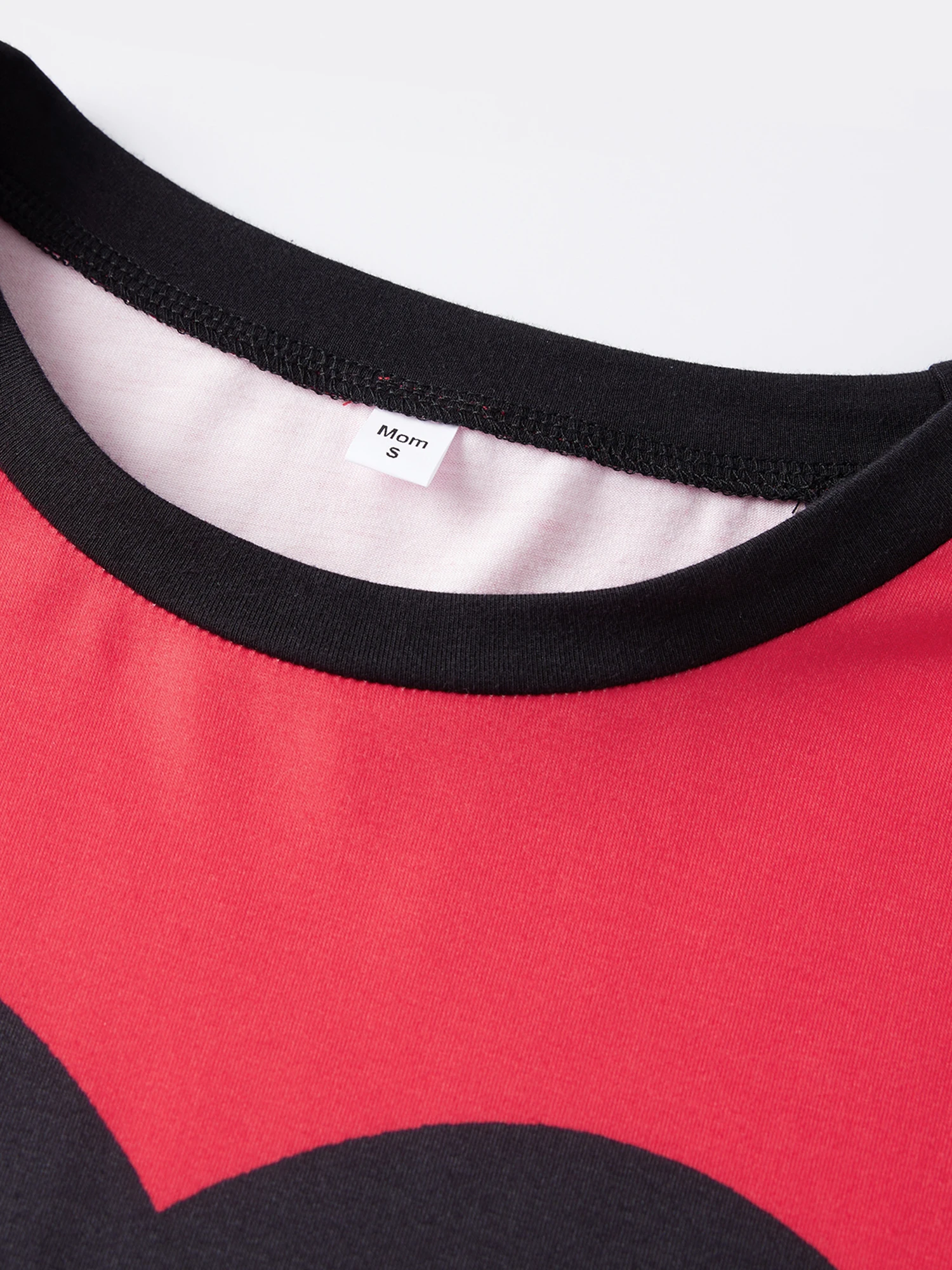 طقم بيجامات عائلية متطابقة لعيد الحب، ملابس نوم متطابقة للعائلة مطبوعة على شكل قلب، ملابس نوم مريحة للعائلة بأكملها #5