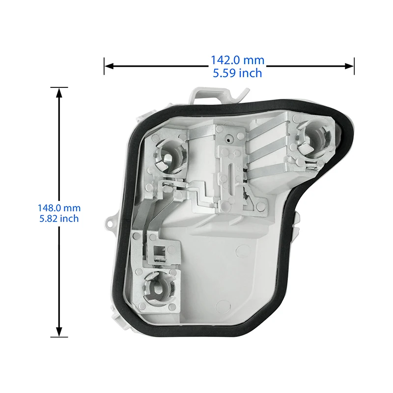 For Audi A4 B7 Estate 2004-2008 Right Side O/S Rear Outer Light Lamp Bulb Holder Assembly Car Placement Part 8E9945258B