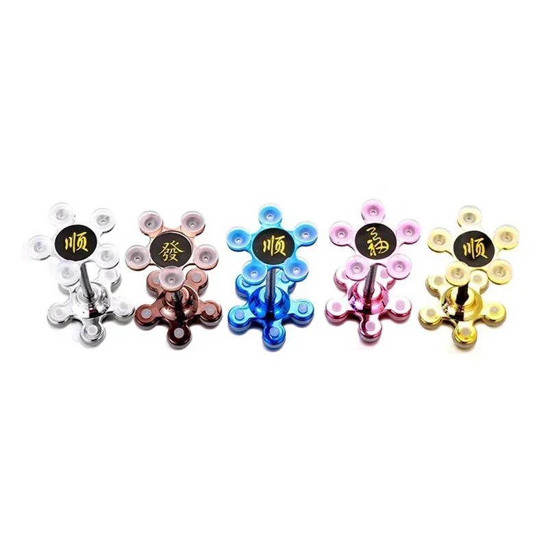 New 360 Rotatable Magic Suction Cup Phone Holder Adjustable Flower Shape Silicon Car Navigation Bracket