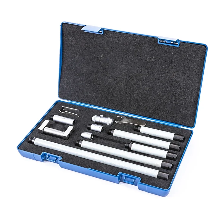 

Dasqua Tubular Inside Micrometer 50-1000Mm Tubular Inside Micrometer Set With Extension Rod