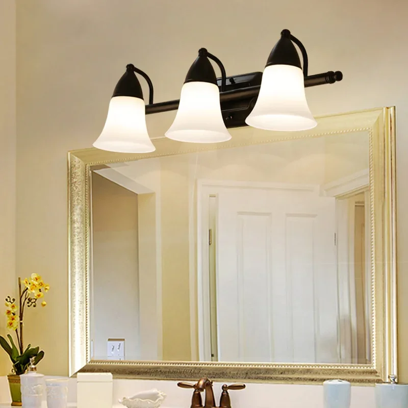 Dressing Retro Simple Bathroom Wall Lamp Table Wall Lamp Mirror Front Lamp Nordic Mirror Front Lamp