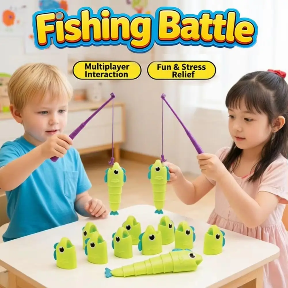 Magnetic Baby Fishing Games Early Educational Fishing Rod Electric Fishing Toy Set Funny Colorful Magnetic Fishing Game Toys