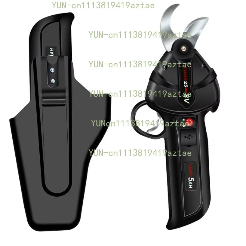 Super Light 600 Gram Electric Power Shears, 8V 25mm Scissor Electric Garden Pruning Shear with Storage Box