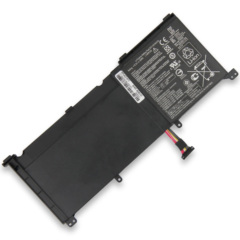 Replacement Battery C41N1416 For ASUS G601J G501 UX501JW UX501VW N501L High Quality Batteries 60Wh With Tool