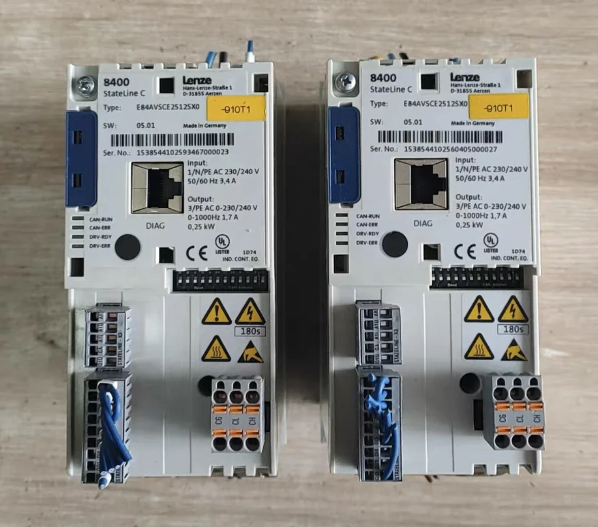 E84avsce2512sx0 second-hand frequency converter 2