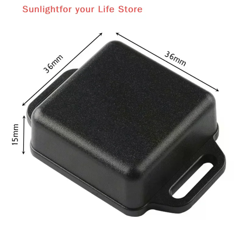 High Quality Small Plastic Electronics Enclosure For PCB Design Electrical Plastic Case DIY Wall Mounted Junction Box 36*36*15mm
