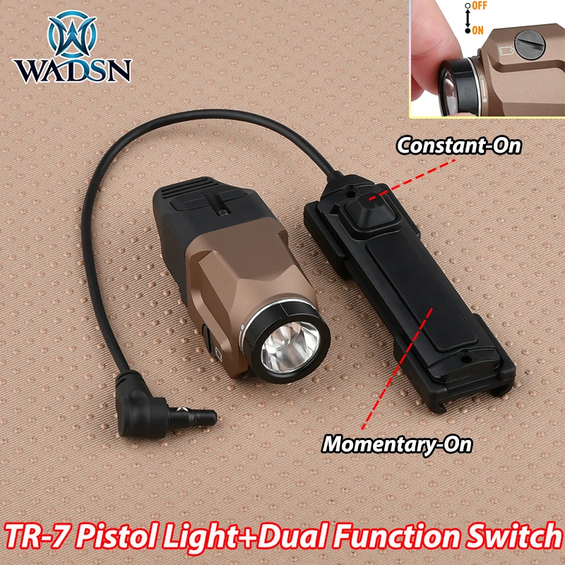 

Tactical TR-7 A TR-7 TR1 Surefir X300 Ultra X300V X400 XH35 M300 M600 Hunting Flashlight LED Hang Pistol Lamp Fit 20MM Rail PEQ