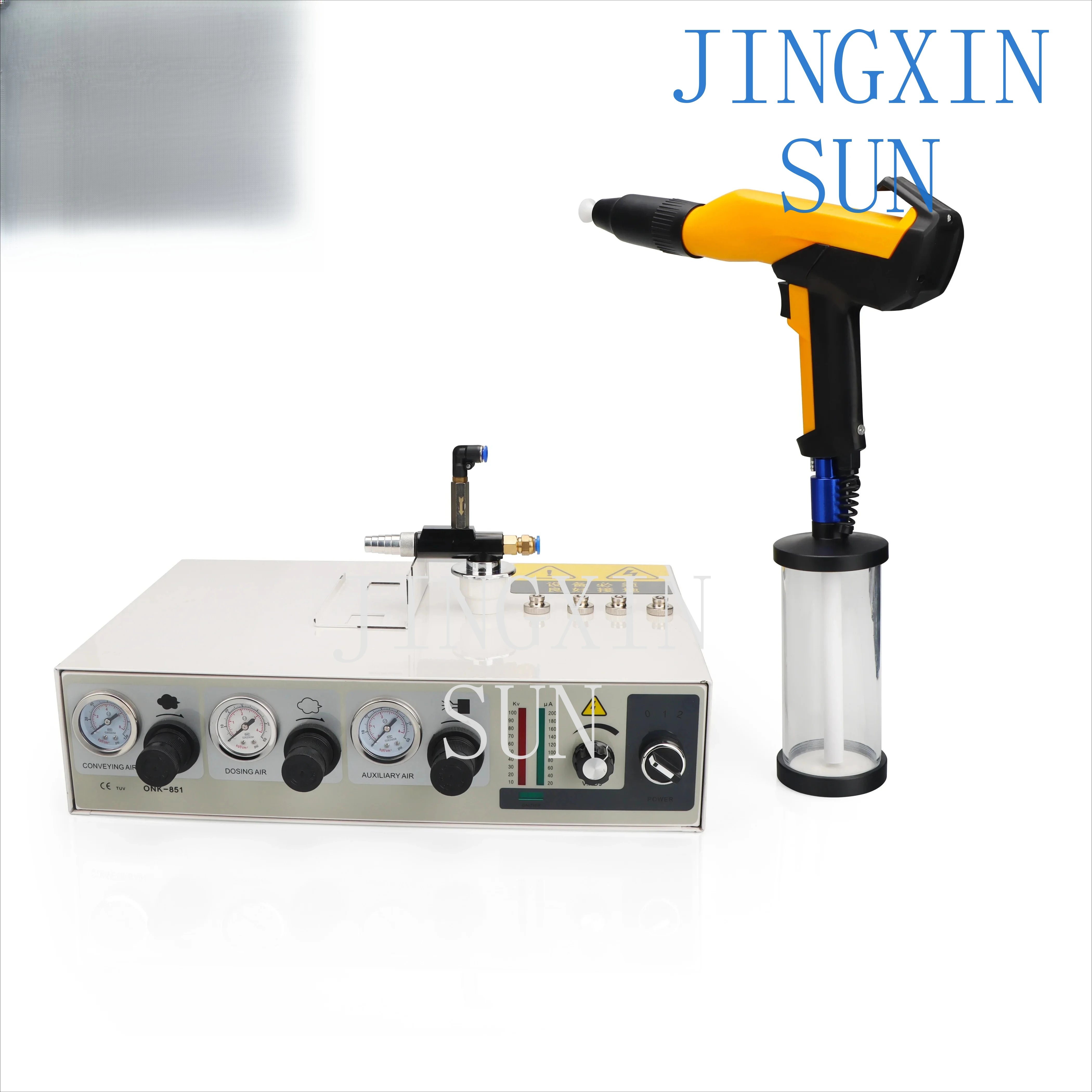 powder coating spray  with cascade printed circuit board for chrome nickel powder paint machine kit