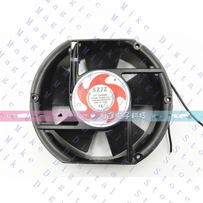 H  1 PCS for SZJZ Fan P/N 15050HSL AC220-240V 17251 17CM 2 Wire cooling fan