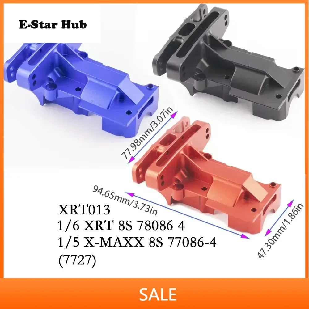 Metal Rear Upper Bulkhead Differential Gearbox Cover 7720 for TRAXXAS 1/5 X-MAXX 6S 8S 1/6 XRT 8S RC Car Upgrade Parts