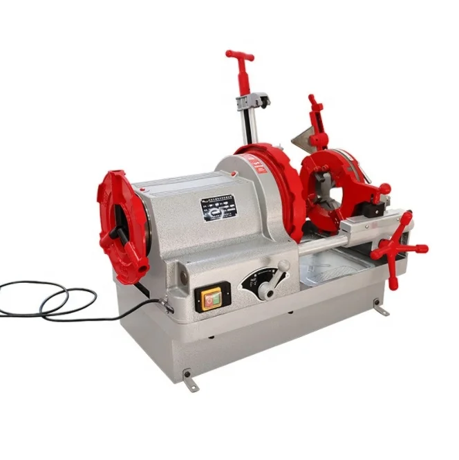 4inch Electric Steel Aluminum Pipe Threading Machine /Pipe Threading Machine