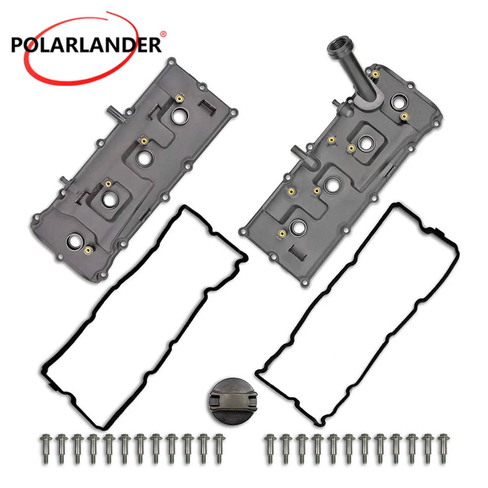 Valve Cover Kit with Gasket Oil Cap Bolts 13264-7S000 for VK56DE V8 5.6L Infiniti QX56 Nissan Armada Titan NV2500 NV3500