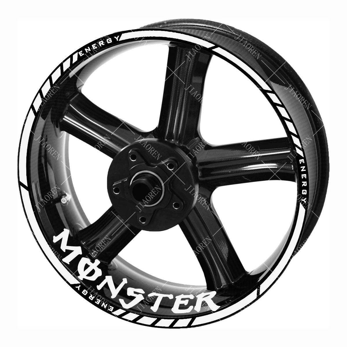 

Рождественский 17-дюймовый виниловый Monster Energy Wheel Sticker Logo Rim Decal Kit для Yamaha Kawasaki Suzuki Honda Ktm Bmw