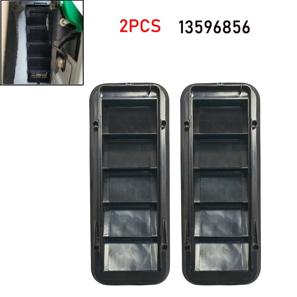 2x Back Panel Air Vent Relief Grille 13596856 For Silverado 1500 2500 3500 HD 1999-2021 For For Sierra 1500 2500 3500 HD Plastic
