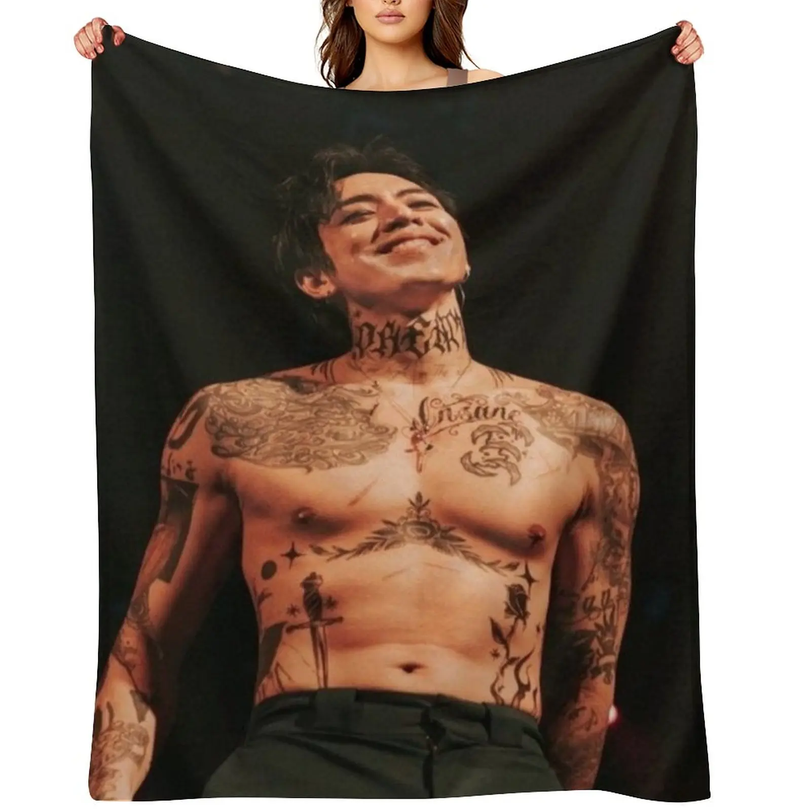 

DPR IAN mito abs hot sexy beautiful poster kpop dream perfect regime Throw Blanket Sofa Quilt Thins Picnic Blankets