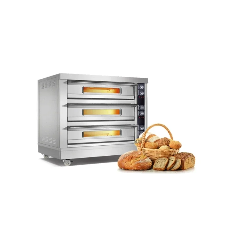 32 inch stainless steel conveyor belt bread oven commercial rofco bread oven industrial oven baking made in Vigevr