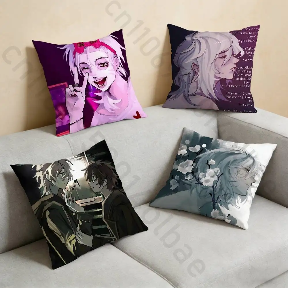 

The Promise Of Hope Anime pillowcase casual style decoration, suitable for home decoration (excluding pillow core)
