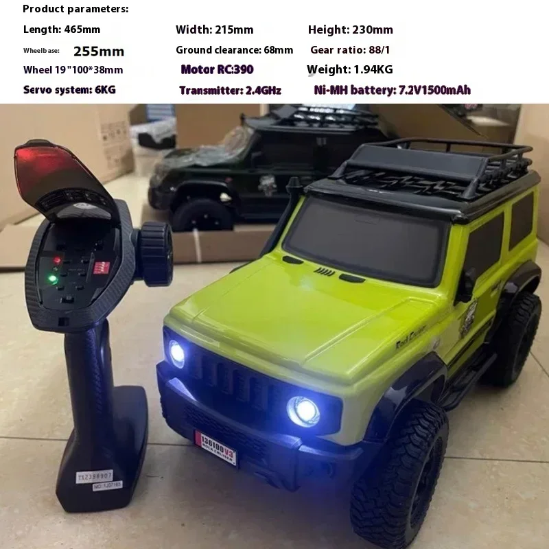 RGT Jimny 1/10 136100V3 RC car 4WD Crawler Climbing  Buggy Off-road Vehicle Remote Control Model Car Adult boy toys model