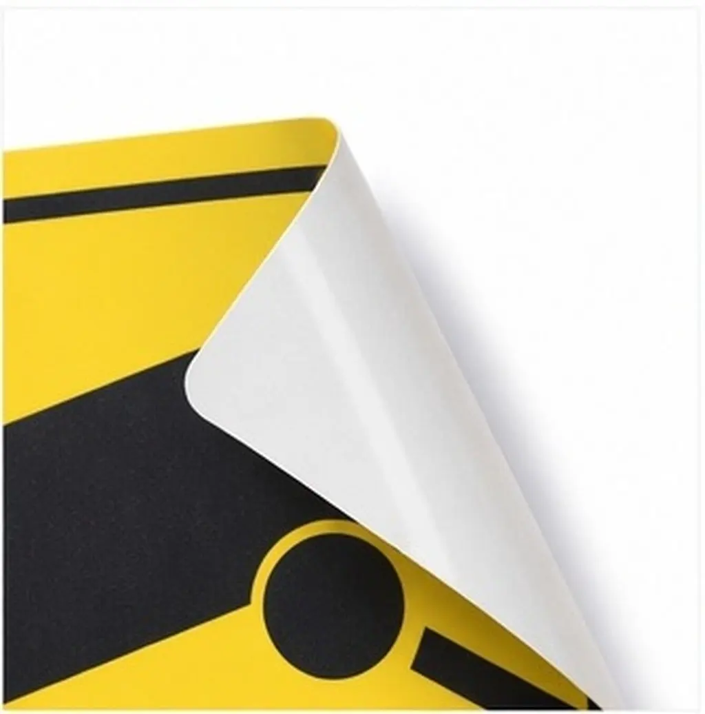 5Pcs High Adhesion Security Camera Warning Stickers Cctv Surveillance Decals 24 Hour Video Monitored Sign for Office Store Home