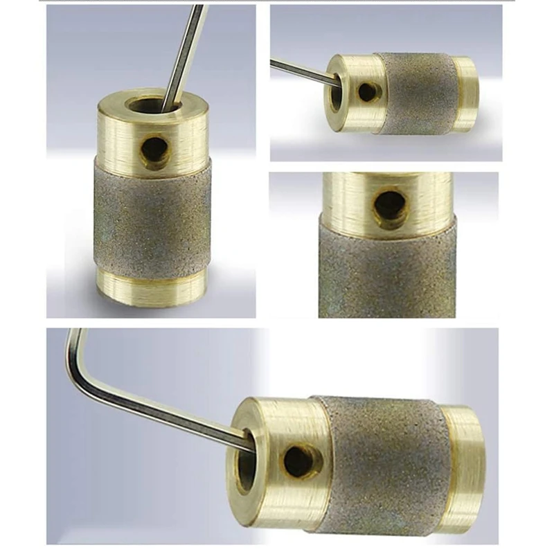 Brocas de amoladora de diamante fino estándar, muela de diamante, vidrio de cerámica manchado, herramienta abrasiva duradera, 3/4 pulgadas