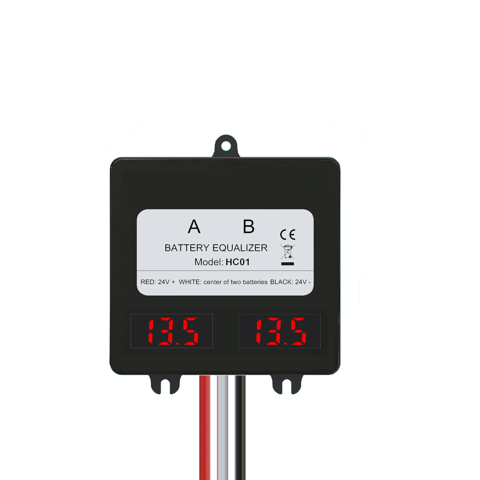 ANGUI Battery Equalizer HC01Touch 2X12V switch Lead Acid Batteries Voltage Balancer Lead acid Battery Regulator Serial 2S Active