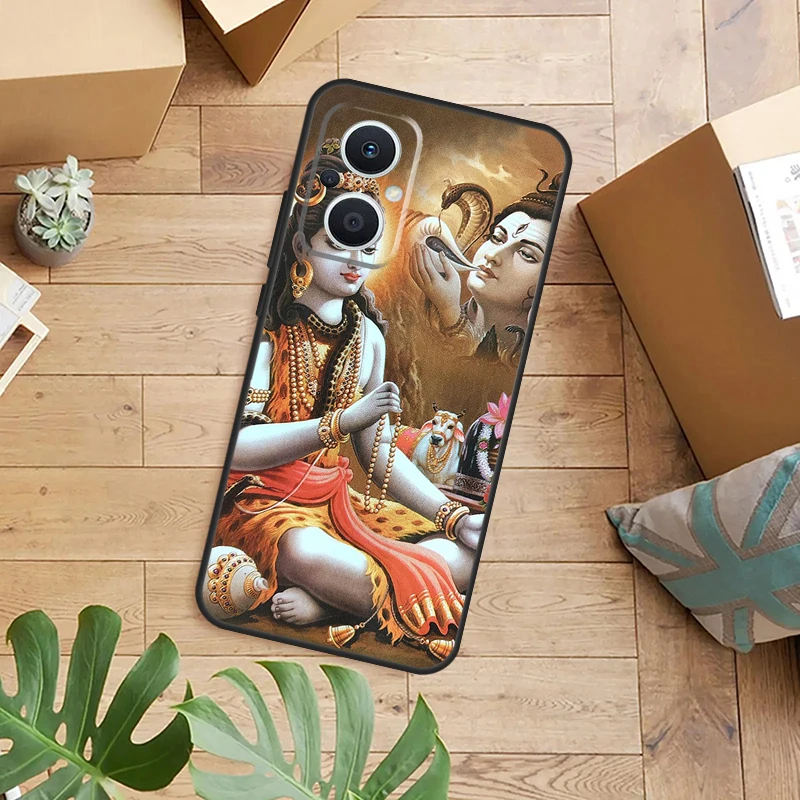 God Diety Hindu Ganesha Shiva Case For OPPO Find X5 X6 Pro X2 X3 Neo Lite OPPO Reno 10 Pro 8T 5Z 4Z 4 6 7 8 5 Lite Cover