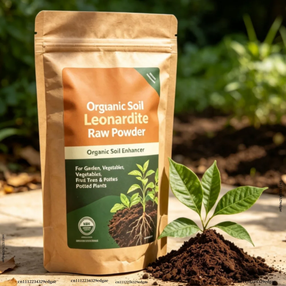 Natural Mineral Leonardite Raw Powder Organic Soil Conditioner Improve Soil Quality For Garden Potted Plants Vegetables Fruit