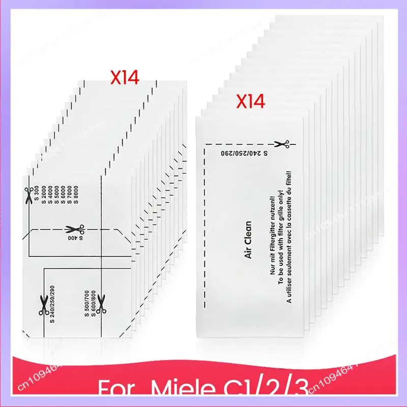 N83R Filtri di protezione del motore Set di filtri per aspirapolvere per parti complete di accessori C1/2/3