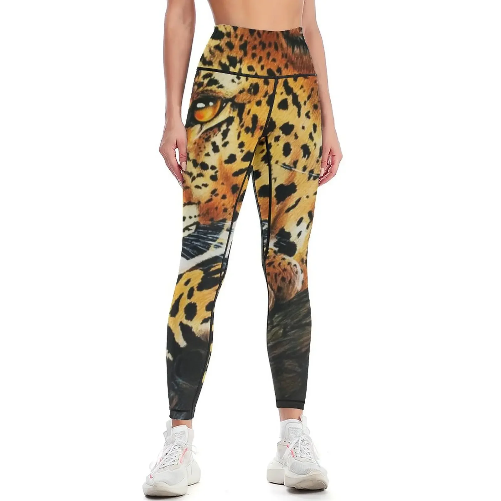 

Jaguar Leggings gym sportswear woman Fitness woman sports shirts gym Tight fitting woman Womens Leggings