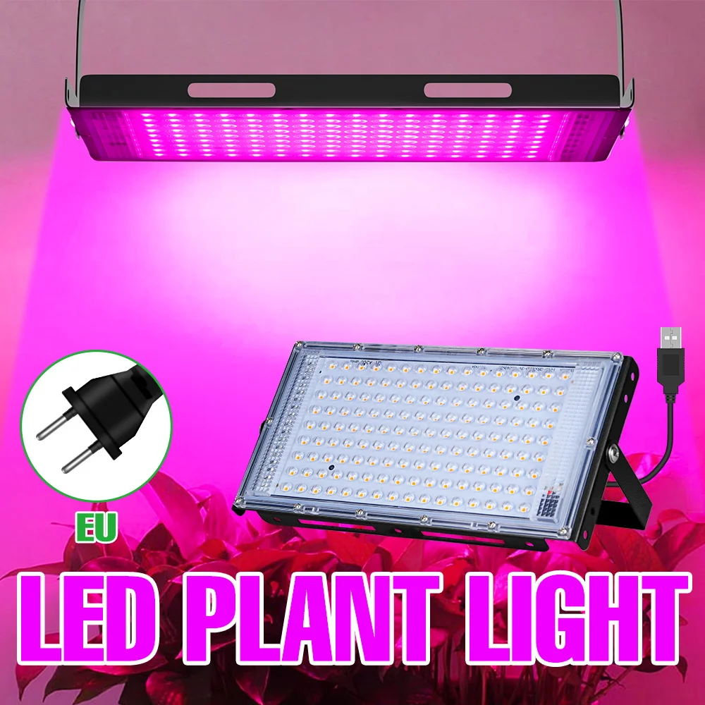 220V LED Grow Light Full Spectrum Phytolamp For Indoor Plants Flower Hydroponics Growing LED Cultivation Phyto Lamp With Stand