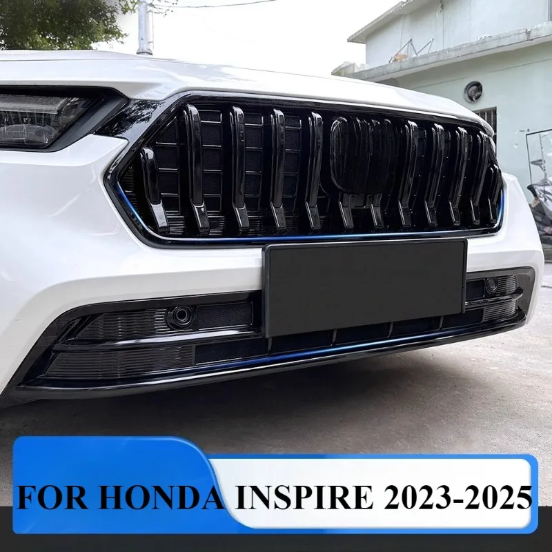 FOR HONDA INSPIRE 2023-2025 Car styling accessories protective net Front Grille Front Decorative Racing Grills insect screen