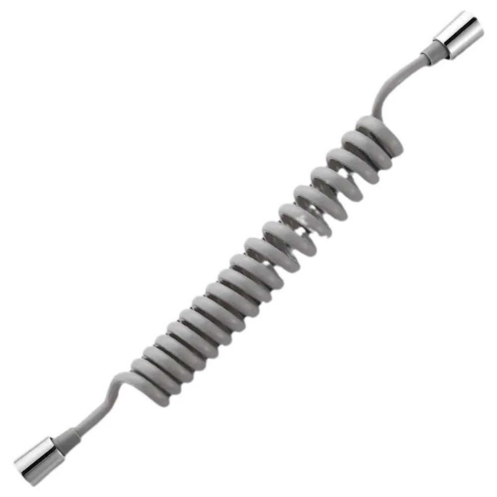 Telescopic Shower Hose for Toilet Spray Bidet Inlet with PU Material 2m 4m 5m 7m Silver Gray Flexible Leak for proof