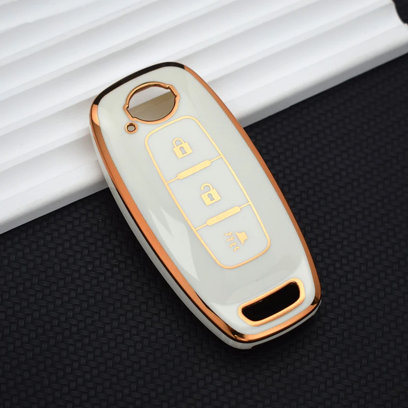Shell Fob Accessories For Nissan X-trail T33 Qashqai 2022 J12 Ariya Altima Teana 2022 2023 2023 Juke Soft TPU Car Key Case Cover