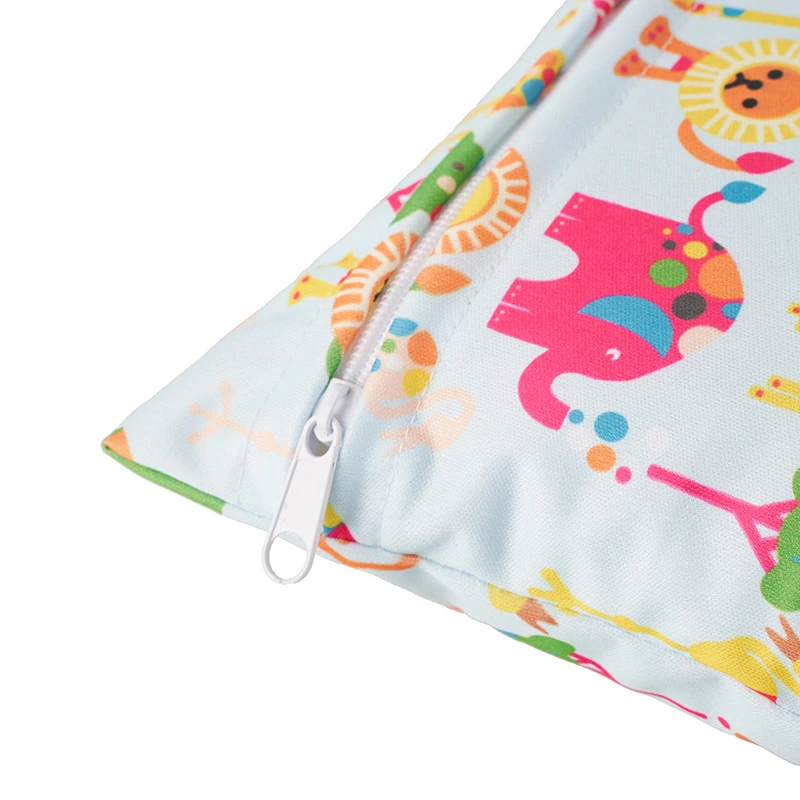Single Zipper Hanging Diaper Bag Mummy Bag Stroller Storage Bag Multifunctional Diaper Storage Bag 28*30cm