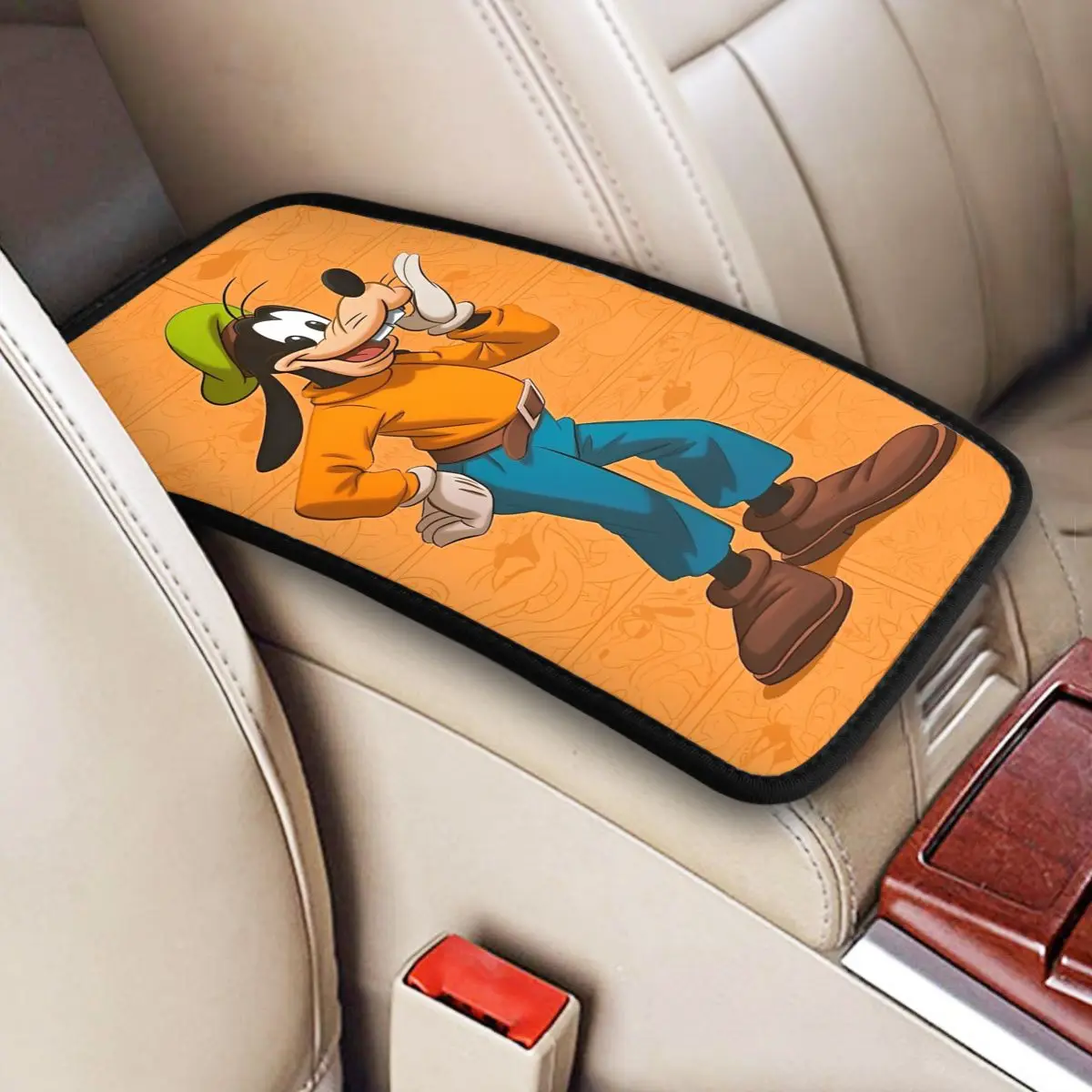 

Goofy Dog автомобильная центральная консоль подушка автомобильный подлокотник чехол для сиденья протектор для салона автомобиля аксессуар универсальный водонепроницаемый